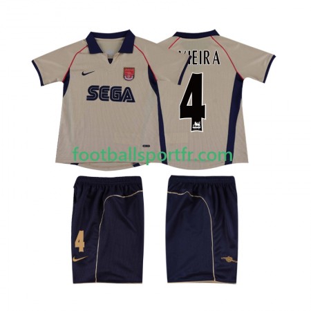 Tenue Arsenal VIEIRA 4 2001 Retro Enfant Exterieur 2002 Maillot de Foot